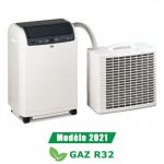 Climatiseur mobile Remko RKL 495 DC 4,3 kW jusqu'à 80m2 Blanc – Image 2