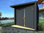 Abri de jardin Neris Gris Anthracite – 7.1 m2 – Image 2